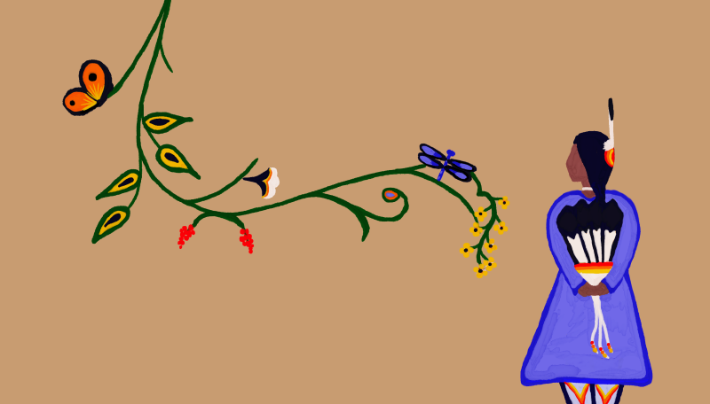 Commissioned indigenous artwork - February 2025