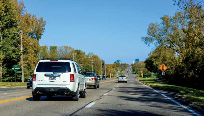 Normandale Blvd traffic