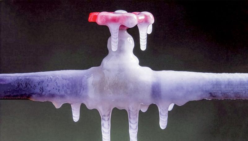Frozen pipe