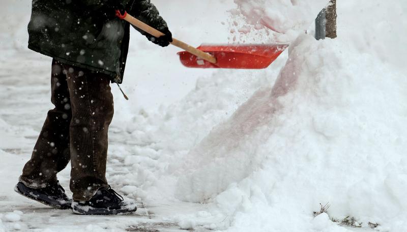 Sidewalk snow removal