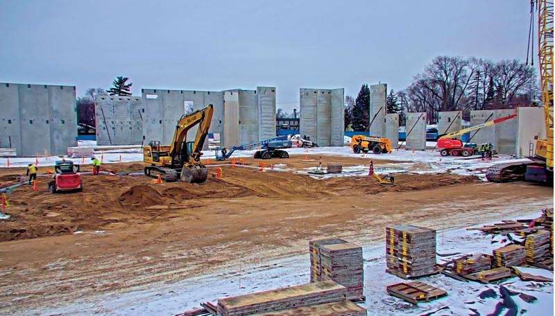 Community Health and Wellness Center construction
