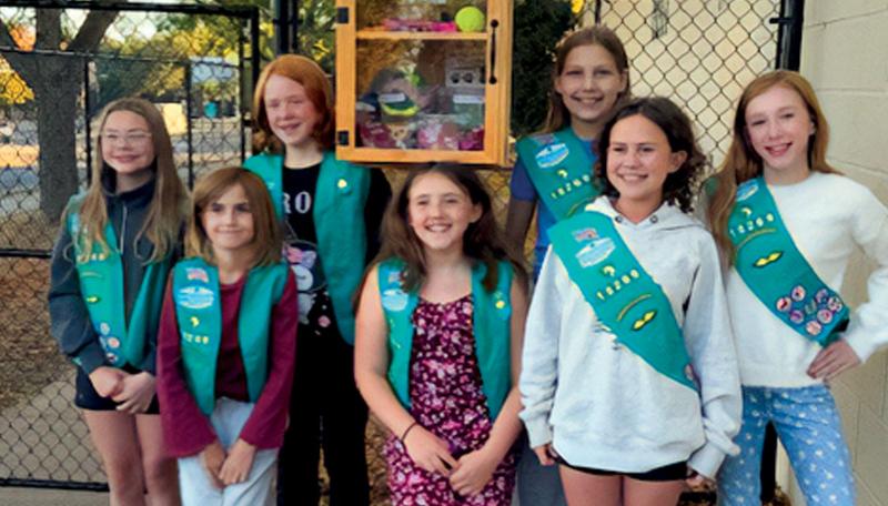 Local Girl Scout Troop