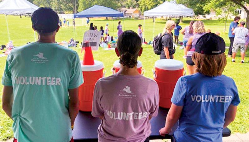 Parks and Recreation volunteers