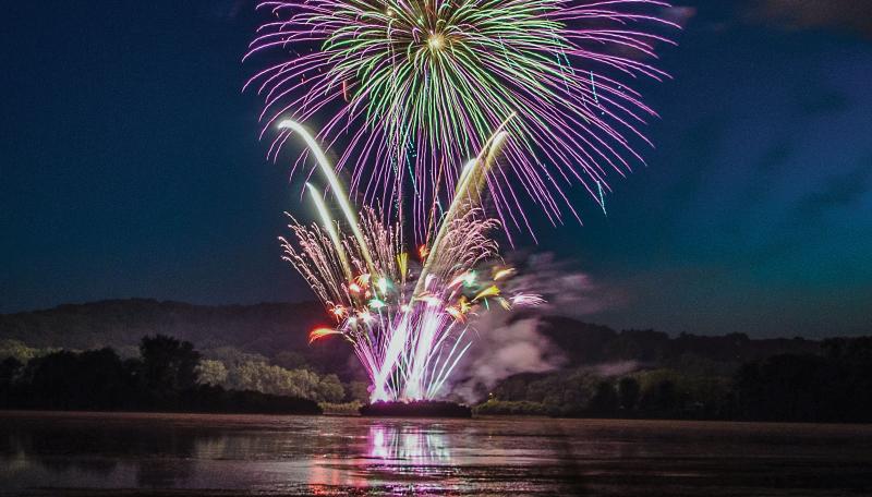 Summer Fete fireworks