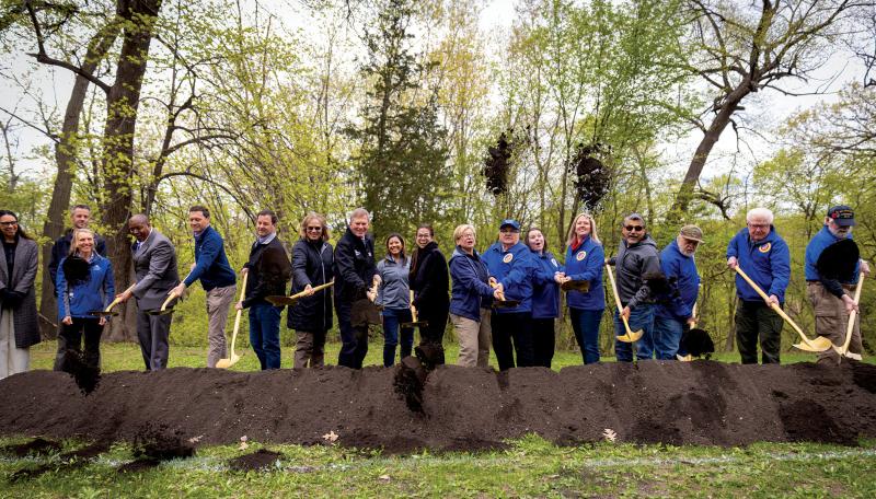 Veterans Memorial groundbreaking ceremony