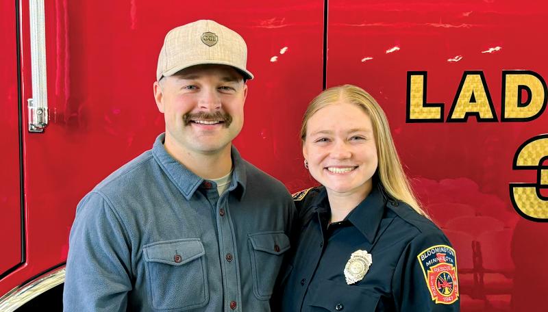 Fire fighter Veronica Vasina "V"