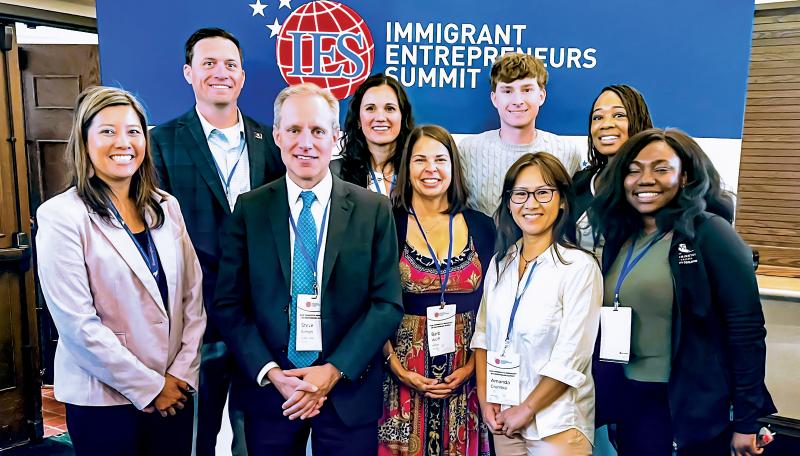 Immigrant Entrepreneurs Summit Community Development group photo