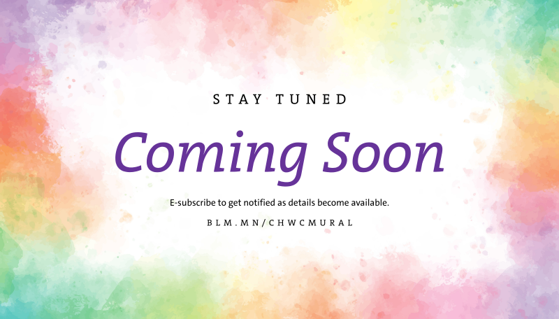 Stay Tuned. Coming Soon. E-subscribe to get notified as details become available. 