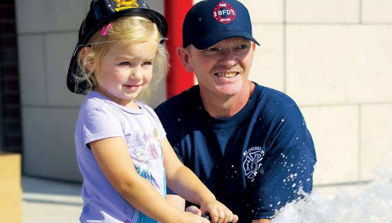 FIrefighter Eric Peterson