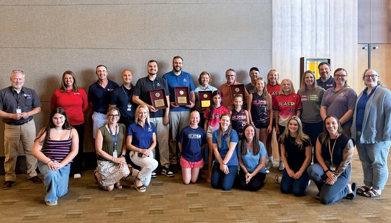 Bloomington Parks and Recreation celebrating four 2025 Awards of Excellence from the Minnesota Recreation and Park Association