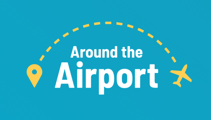 Logo for Around the Airport Dot Com.