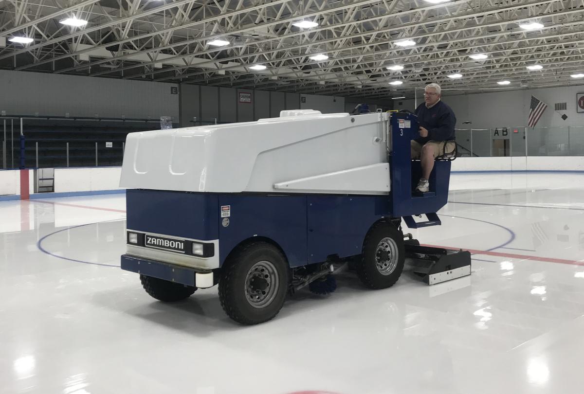 BIG Zamboni Blue