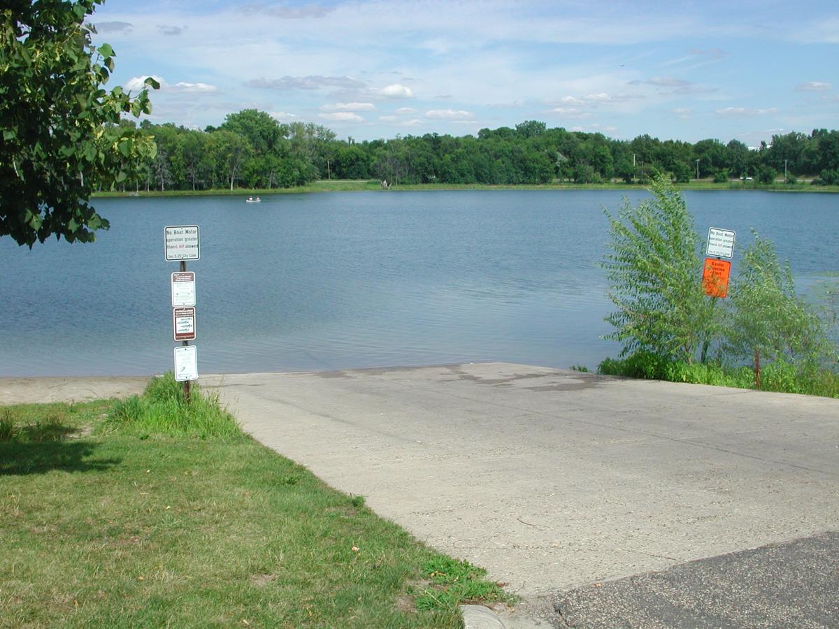 West Bush Lake boat launch