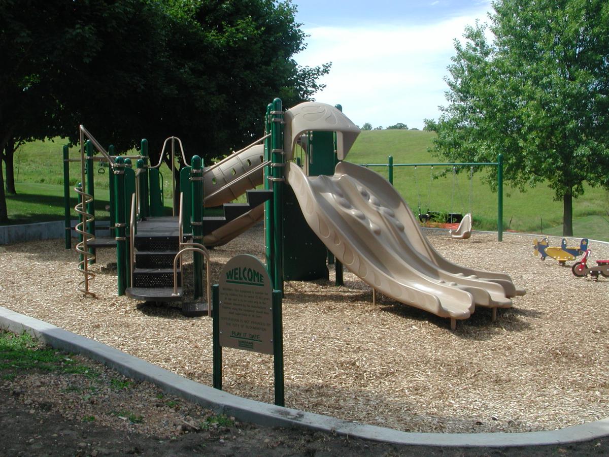 West Bush Lake play structure