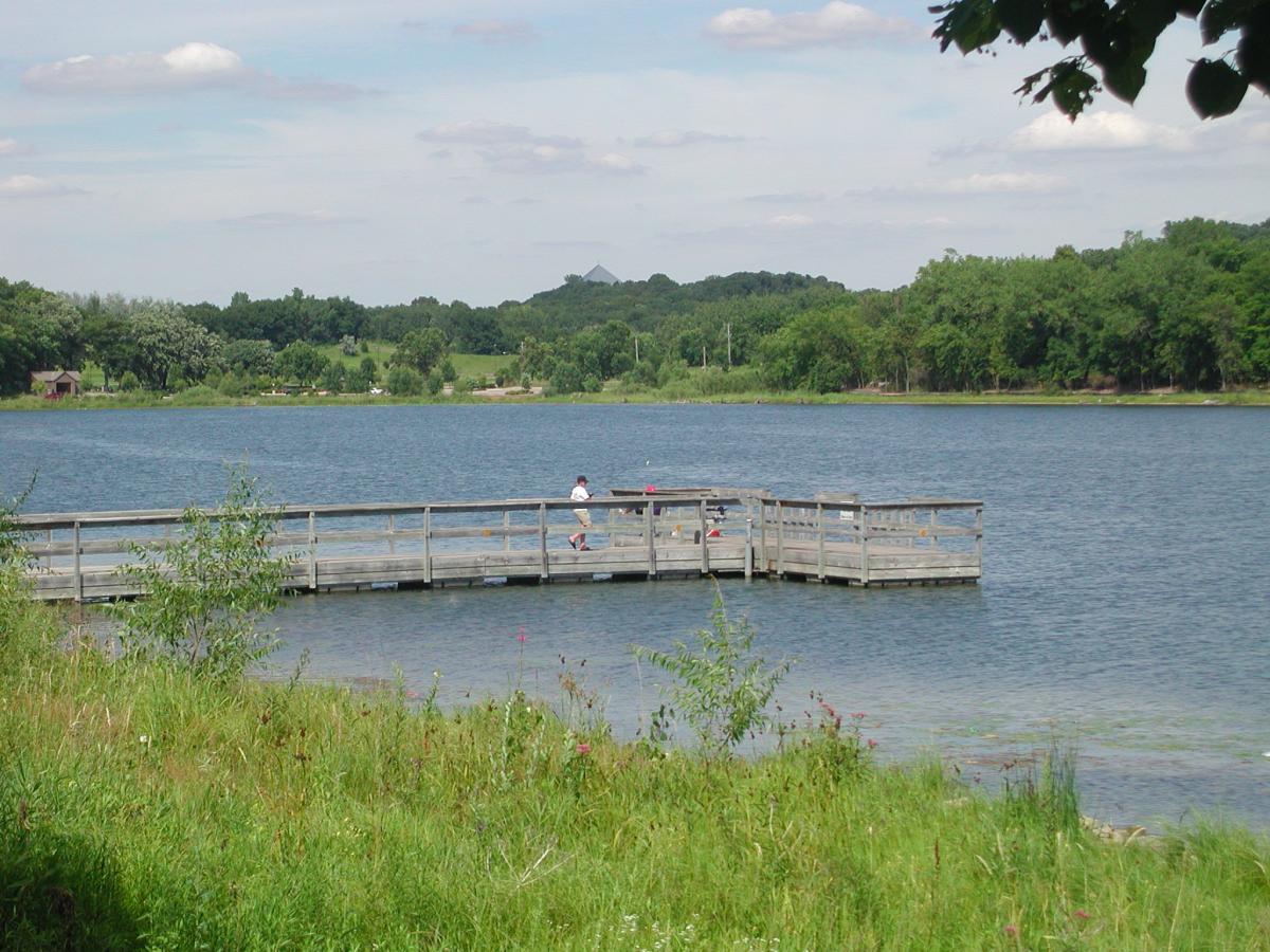 West Bush Lake Fishing Pier 1