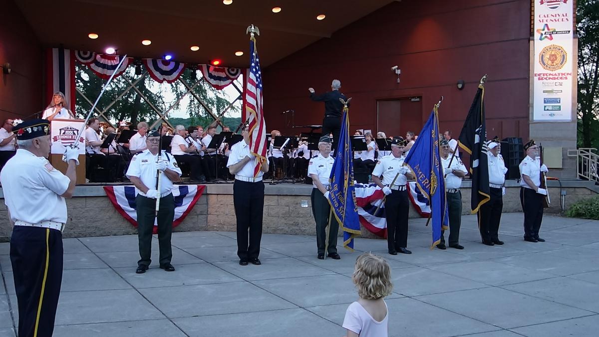 Summer Fete Honor Guard