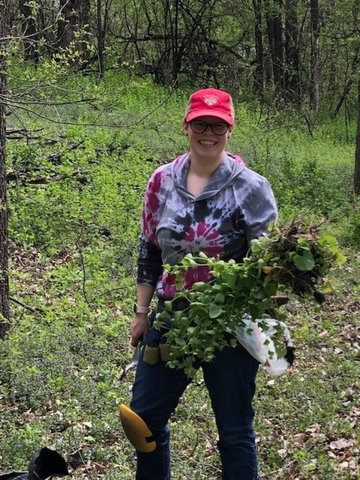 Garlic Mustard Volunteer 3