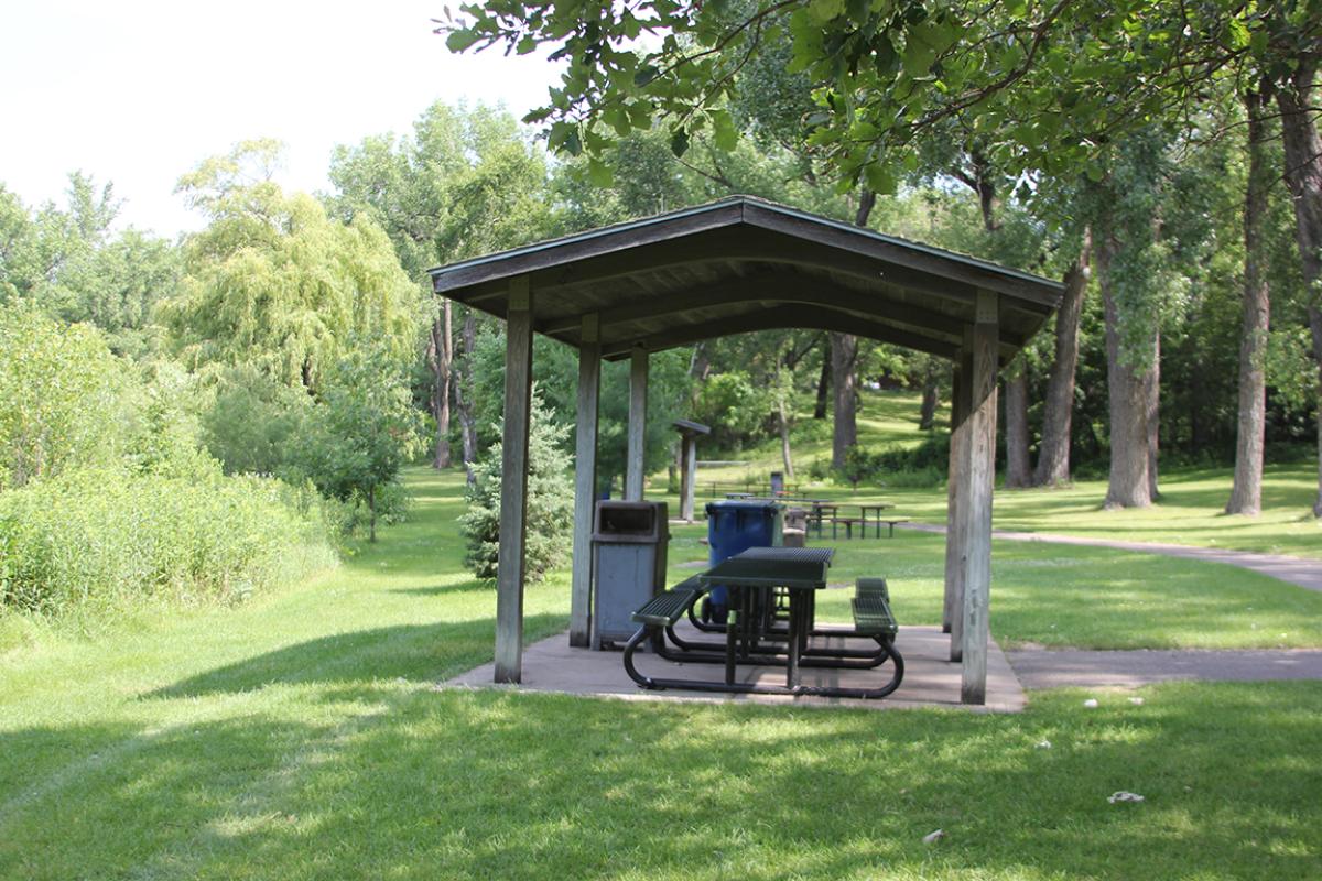 Bush Lake Beach Small Shelter