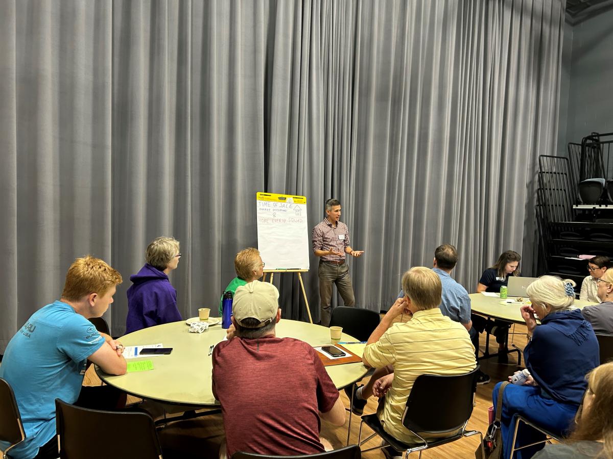 Small group discussion