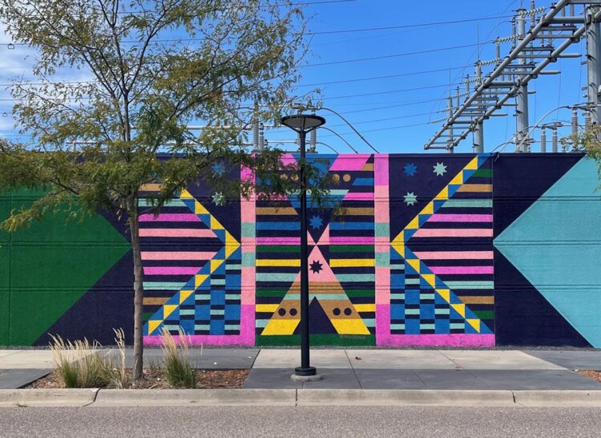 WE Mural, detail, Marlena Myles