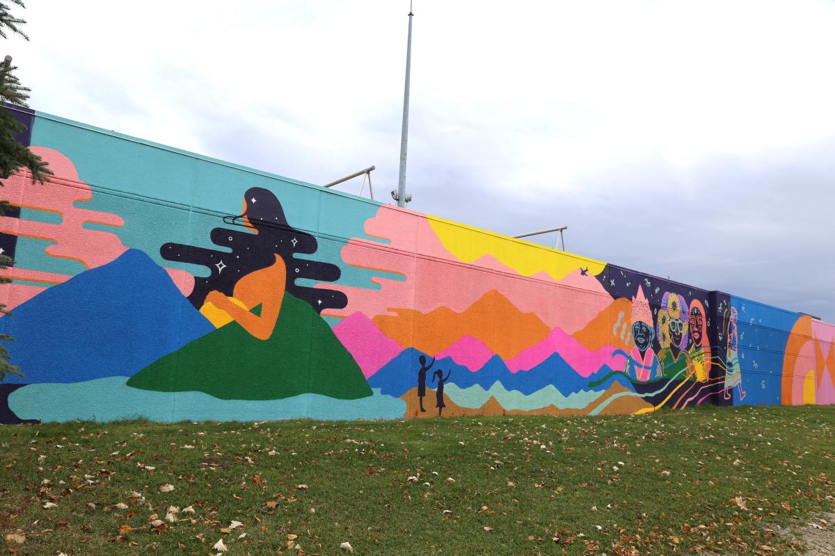 WE Mural, detail, Ua Si Creative