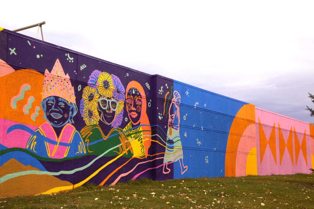 WE Mural, detail, Ua Si Creative