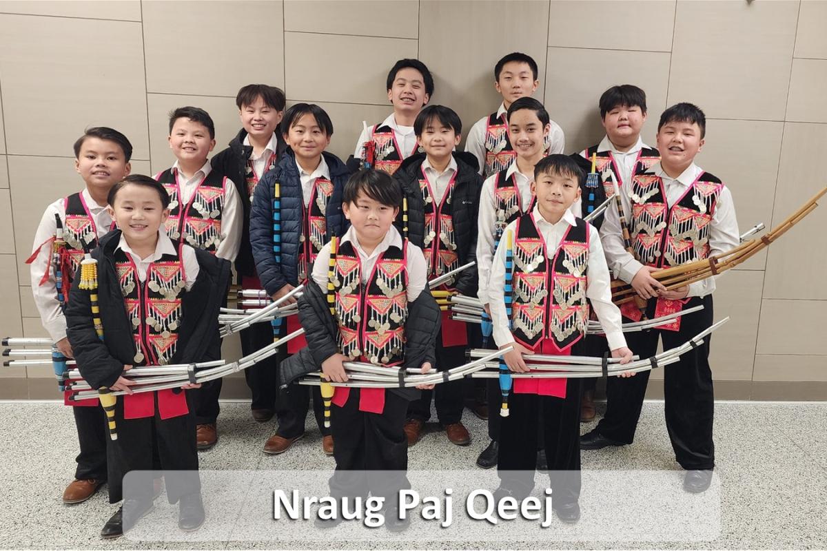 Hmong musical group Nraug Paj Qeej