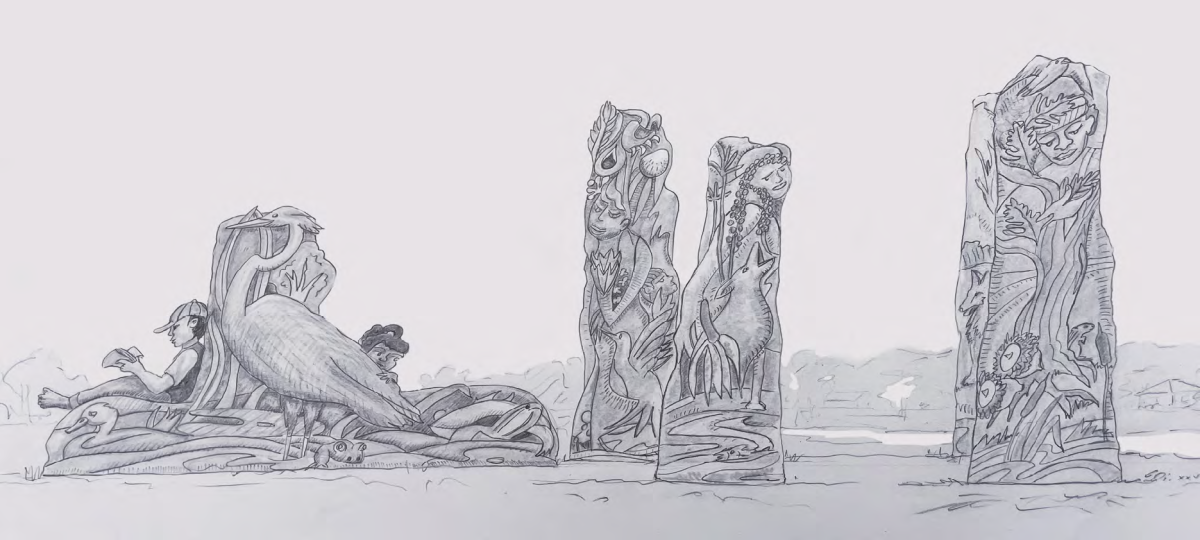 Bryant Park Sculpture, Cantus Mysterium concept design by Craig David