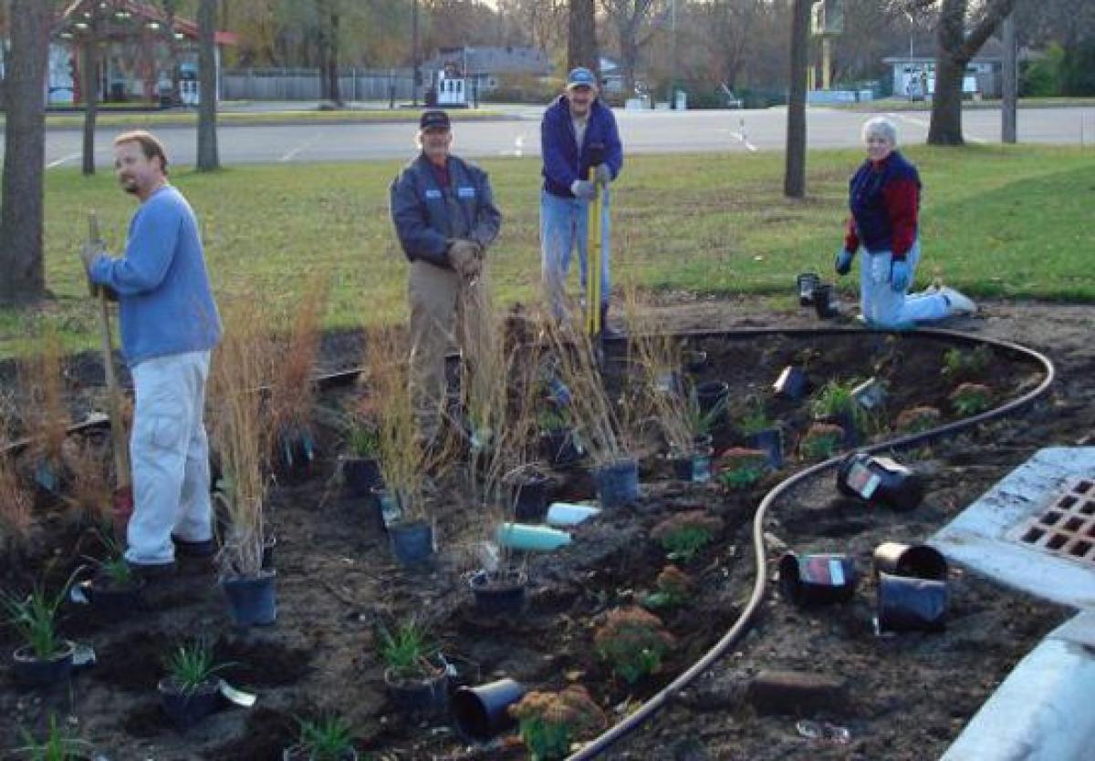 Building a raingarden