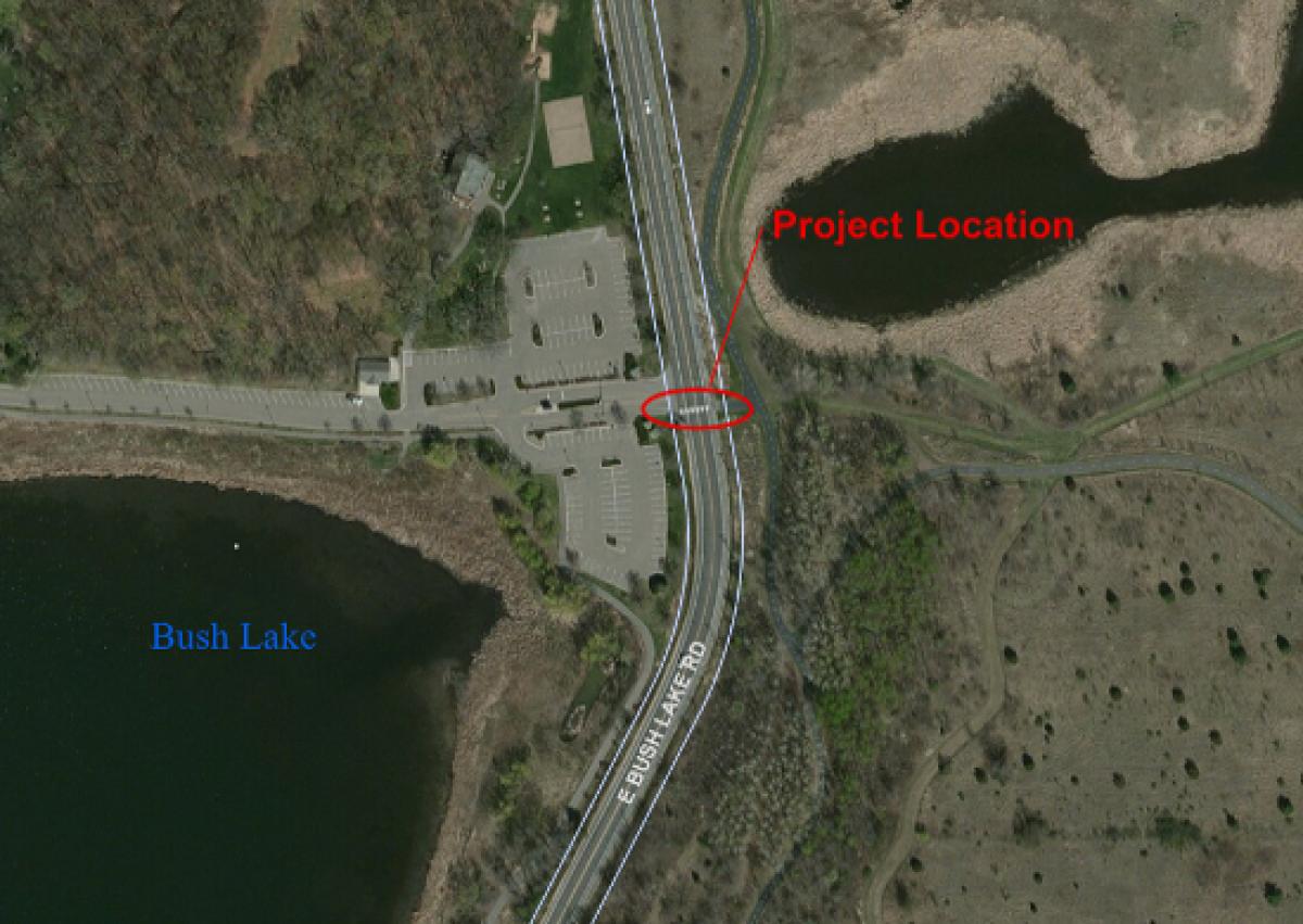 Bush Lake Pedestrian Crossing