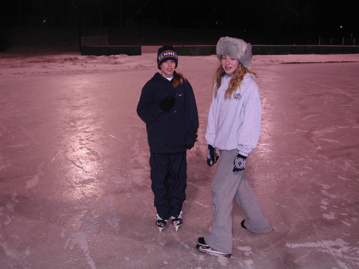 Winter Fete skating