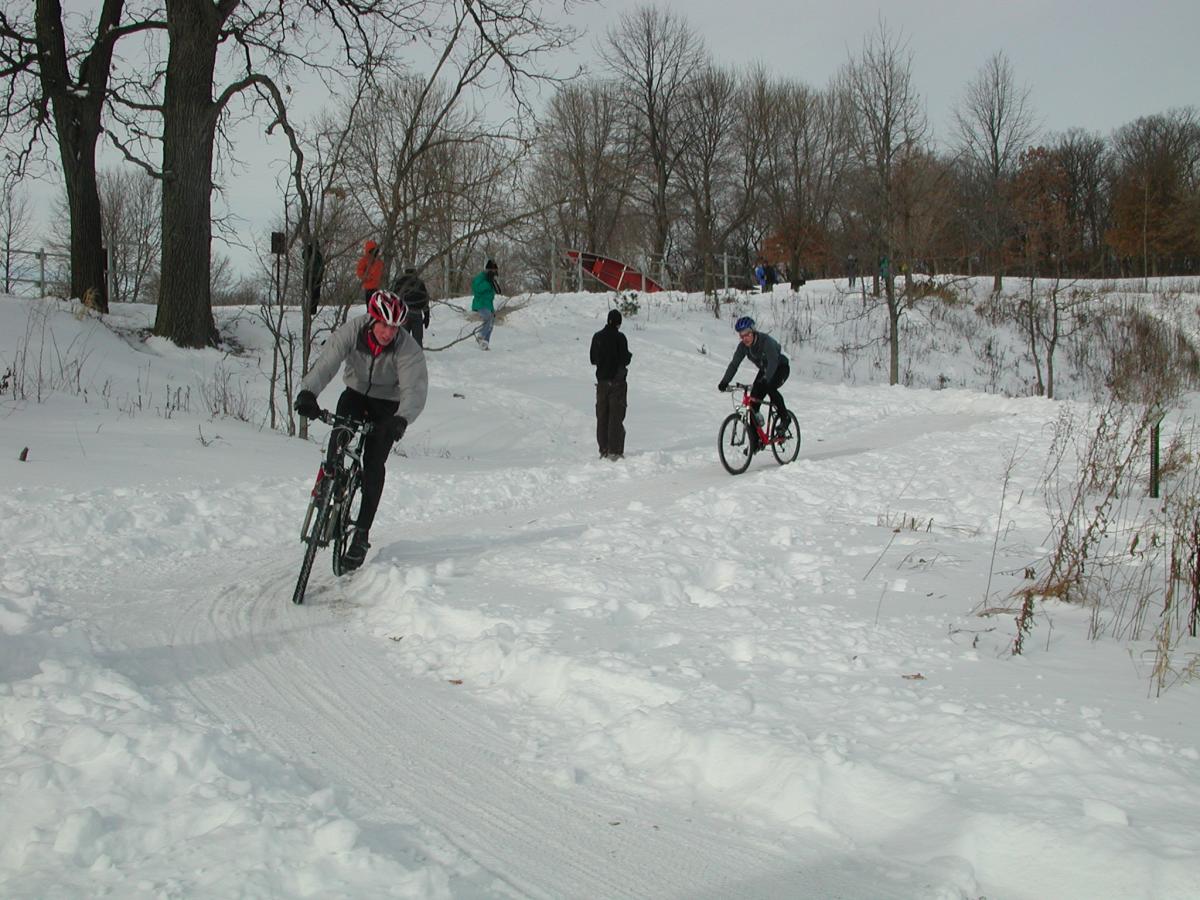 Winter Fete bike race 2