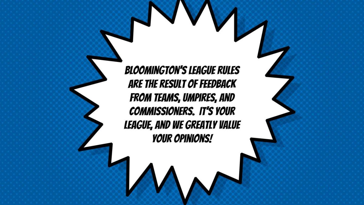 explanation of bloomington softball