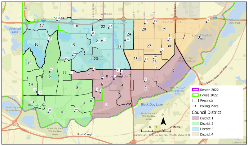 Precinct map