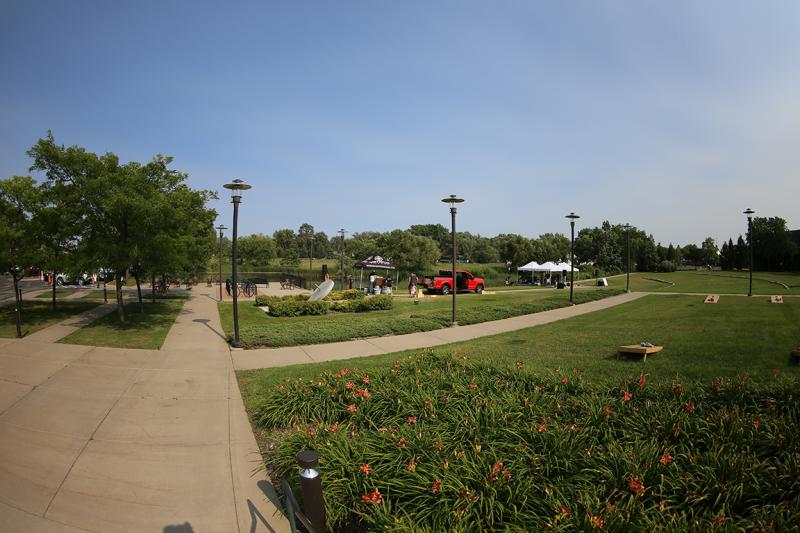 Civic Plaza Amphitheater and East Lawn