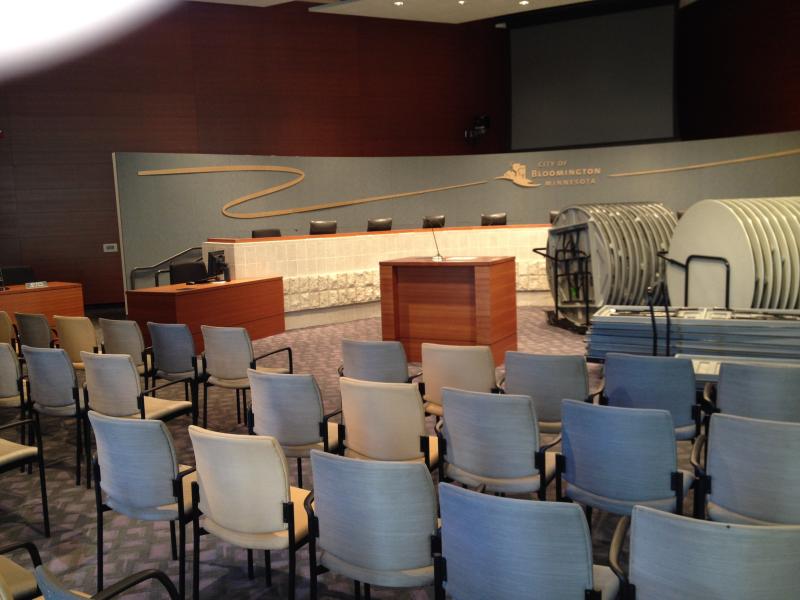 Council Chamber Empty