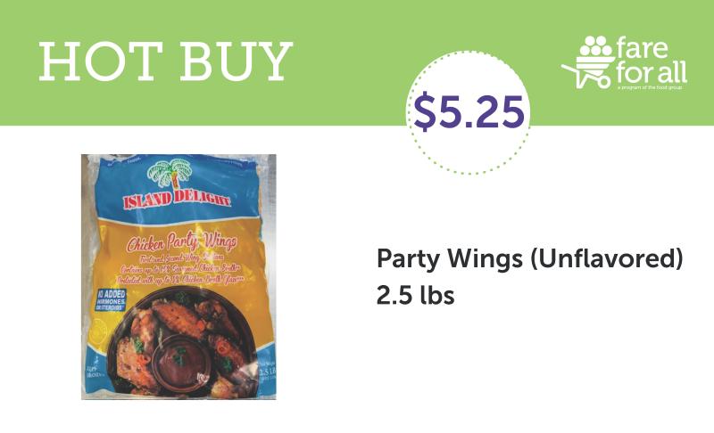 Fare For All March 2024 Hot Buy: Party Wings