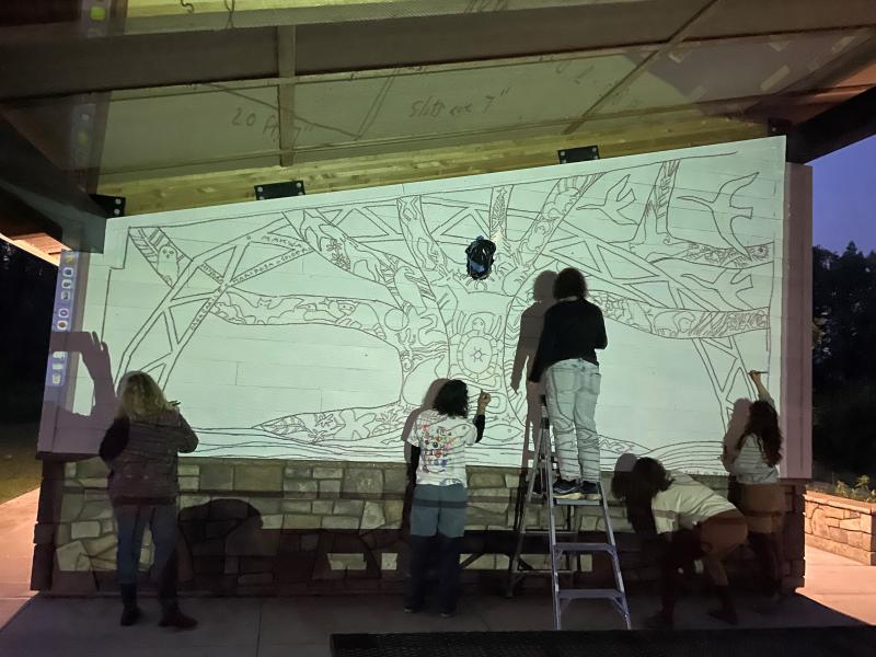 OCAB night tracing progress photo 1