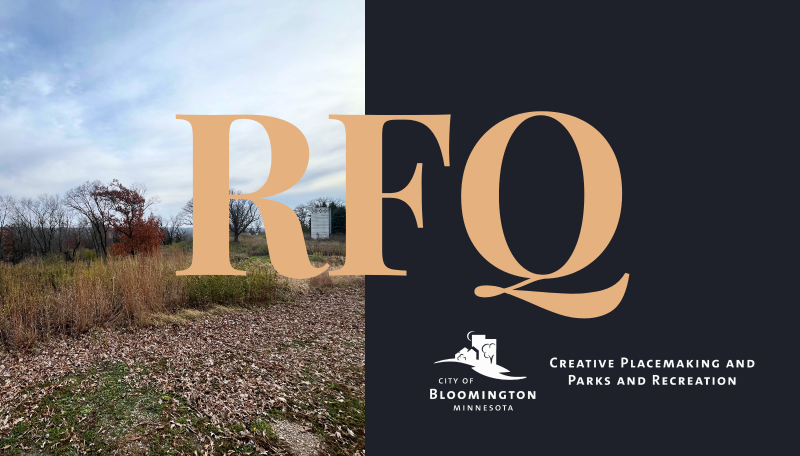 Pond Dakota Mission Park sculpture RFQ solicitation graphic