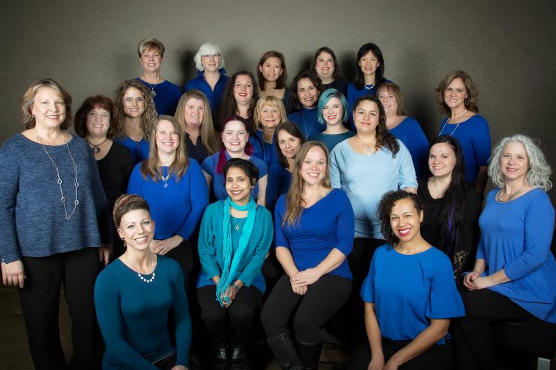 group photo of the noteable singers