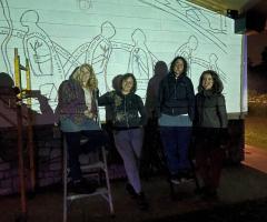 OCAB night tracing progress photo