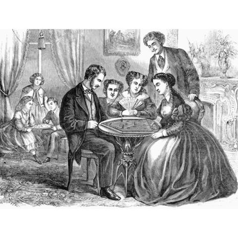 Parlor Games in the 1800s