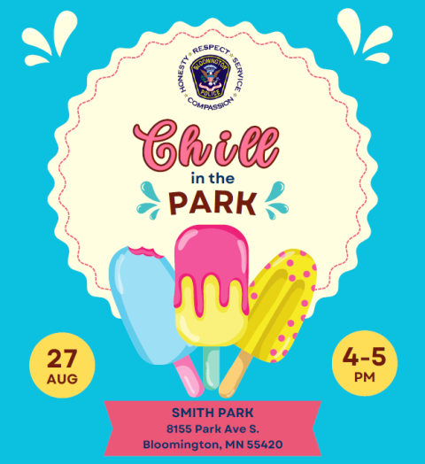 Graphics of popsicle with event details