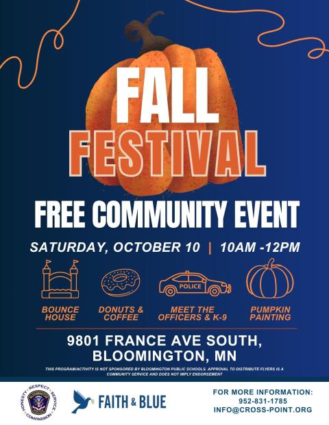 Fall Fest Oct 10 CrossPoint
