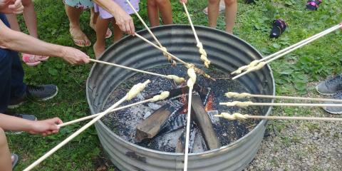 Bread on a stick