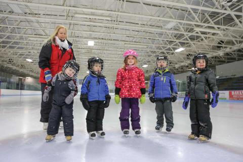 Ice skating lessons