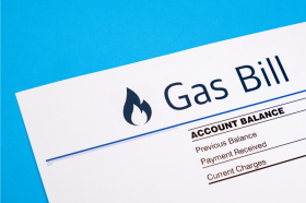 Generic image of a natural gas bill