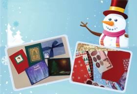 Creekside Holiday Card Craft Event Graphic November 2022