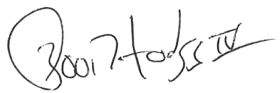 Chief Hodges' signature