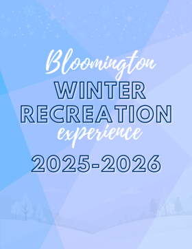 Bloomington Winter Experience catalog cover - full portrait
